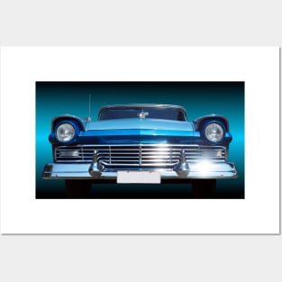 US American classic car fair lane 1957 Posters and Art